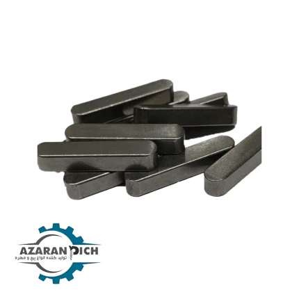 خار تخت DIN 6885 سایز 40×7×8 – آذران پیچ