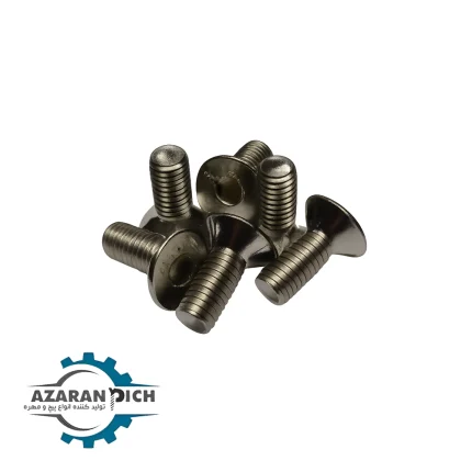 پیچ آلن سرتخت استیل ۳۰۴