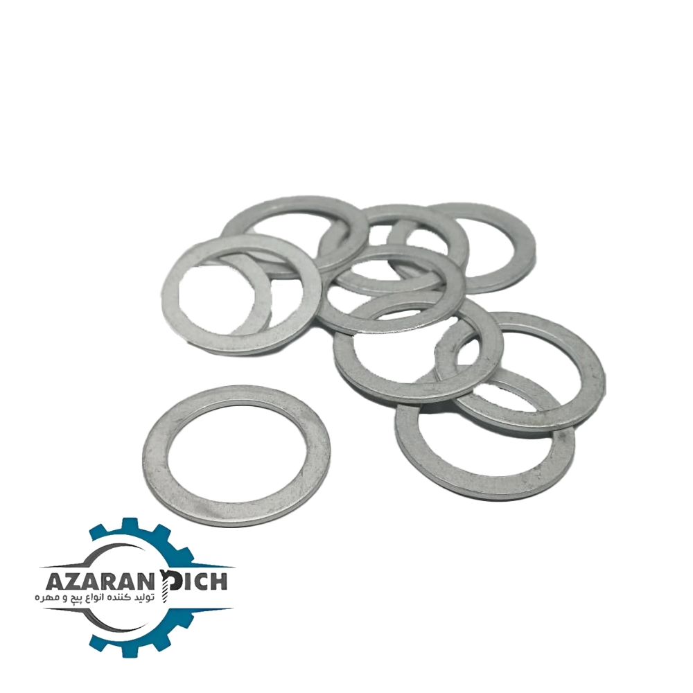 Aluminum washer2 واشر آلومینیومی