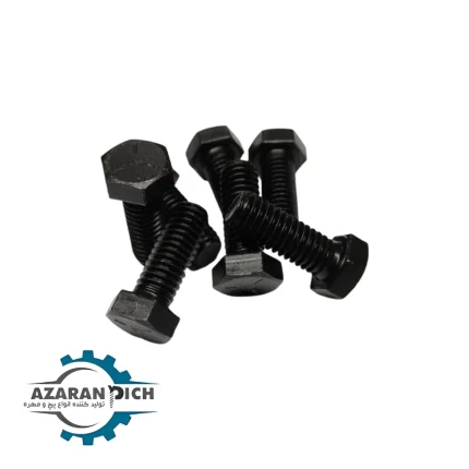 پیچ شیش گوش دنده درشت