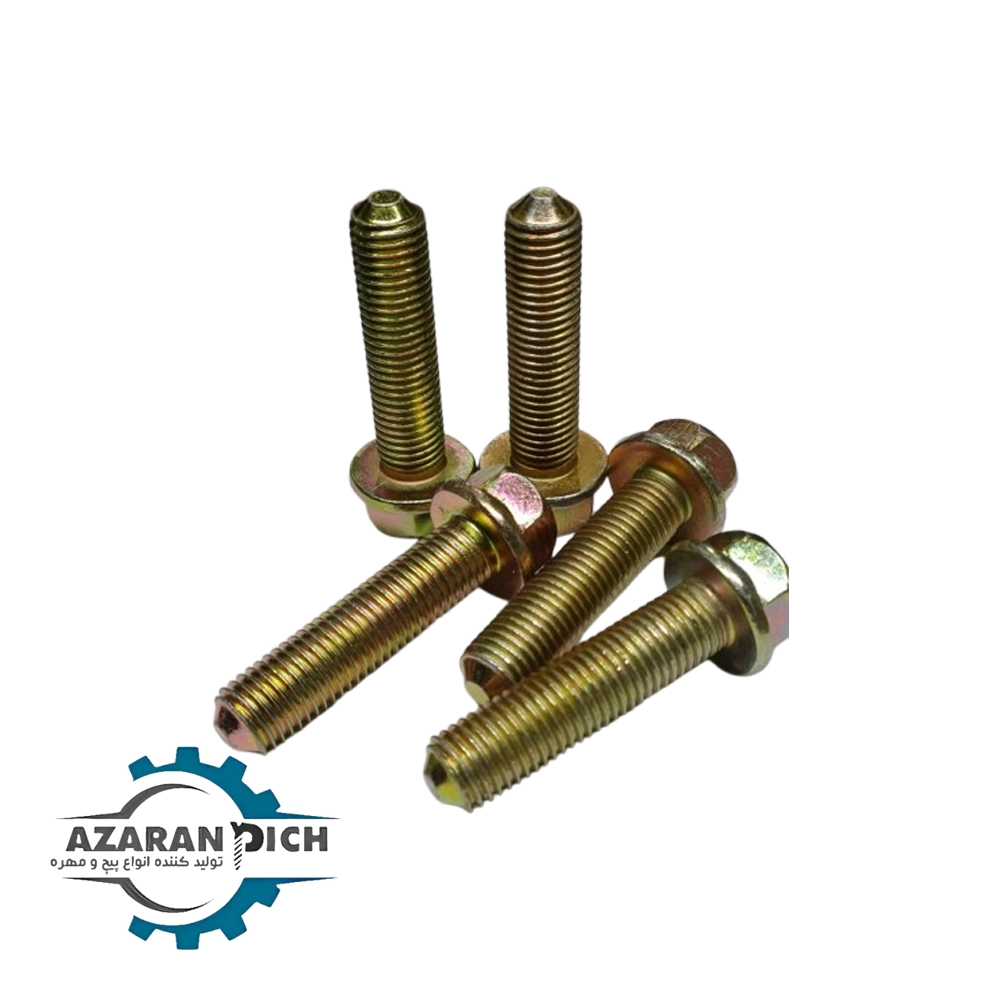 Japan yellow gear washer screw پیچ واشردار زرد دنده ژاپن