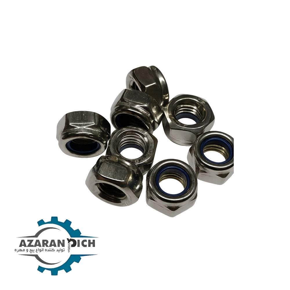 Steel felt bowl nut مهره کاسه نمدی استیل