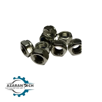 مهره شیش گوش استیل